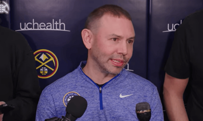 掘金主帅阿德尔曼：季后赛开局艰难 球队正调整